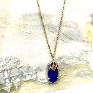 Kendra Scott Blue Pendant Necklace
